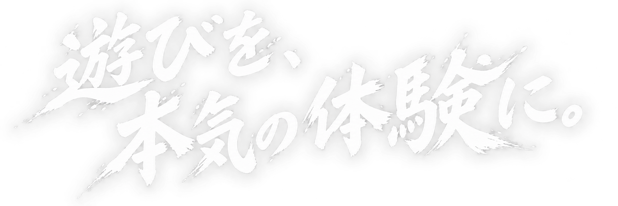 遊びを、本気の体験に。